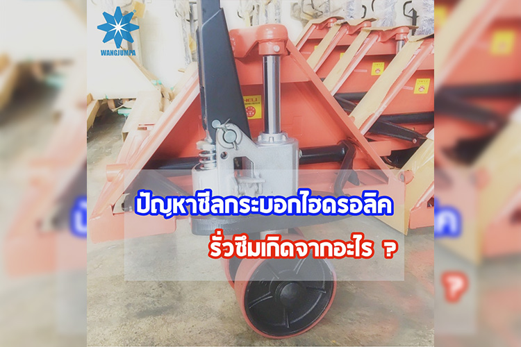 ปัญหาซีลกระบอกไฮดรอลิครั่วซึมเกิดจากอะไร - วังจำปา แมชชีน