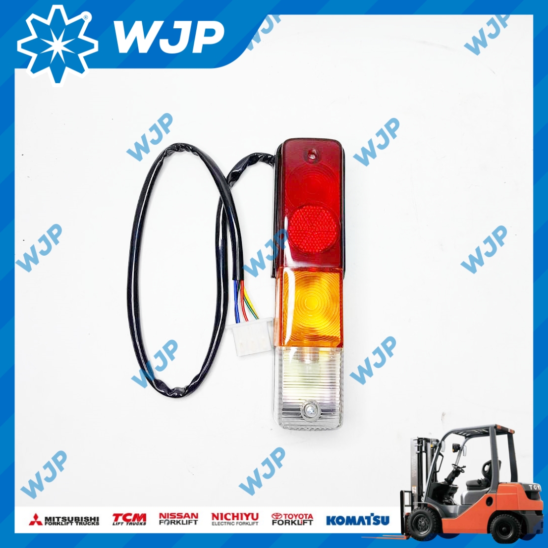 วังจำปา แมชชีน อะไหล่รถโฟล์คลิฟท์  ไฟท้าย 12V รถยี่ห้อ KOMATSU